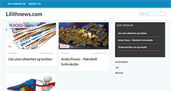 Desktop Screenshot of lilithnews.com